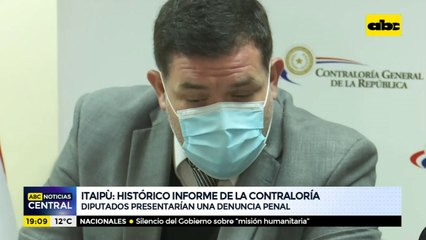 Itaipú: Histórico informe de la contraloría