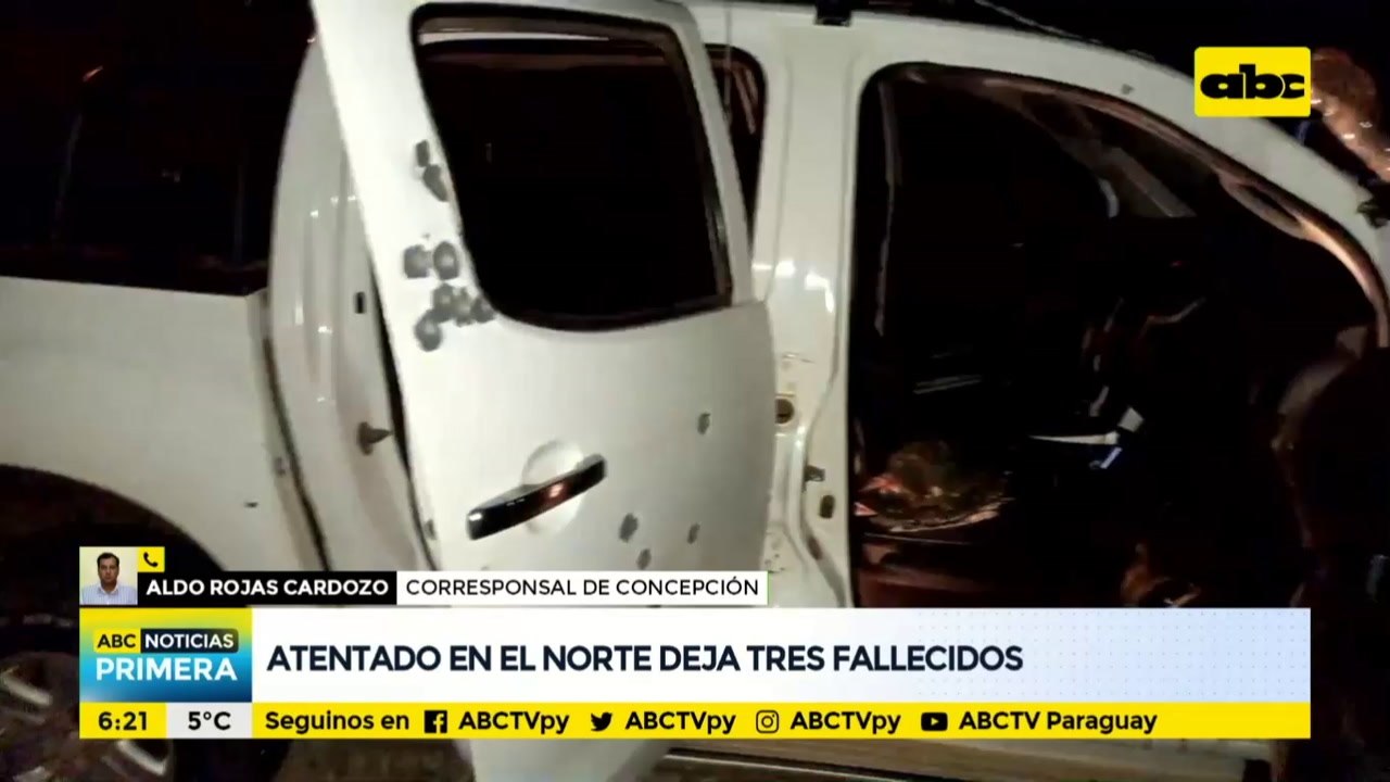 Atentado en el Norte deja tres fallecidos