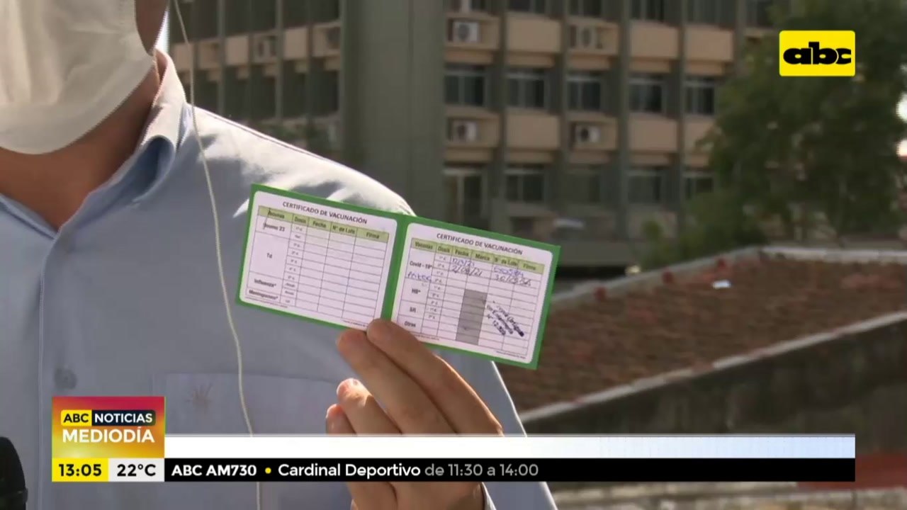 Médicos plantean presentar carnet de vacunación para asistir a eventos públicos