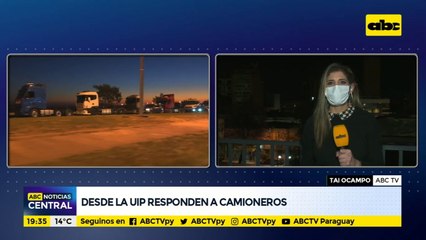 Desde la UIP responden a camioneros