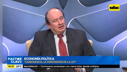 "Camioneros, la perversión de la ley"