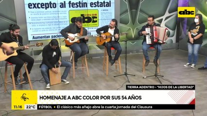 “Hijos de la libertad”, la nueva música insignia de ABC Color por sus 54 años