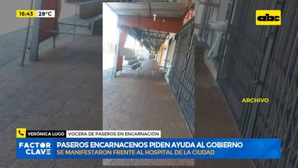 Paseros exigen ayuda al gobierno