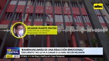 "#ANRNuncaMás es una reacción emocional", "Discursito" nunca le va a ganar a la ANR, según Nicanor