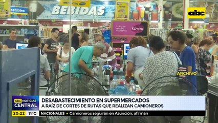 Desabastecimiento en supermercados