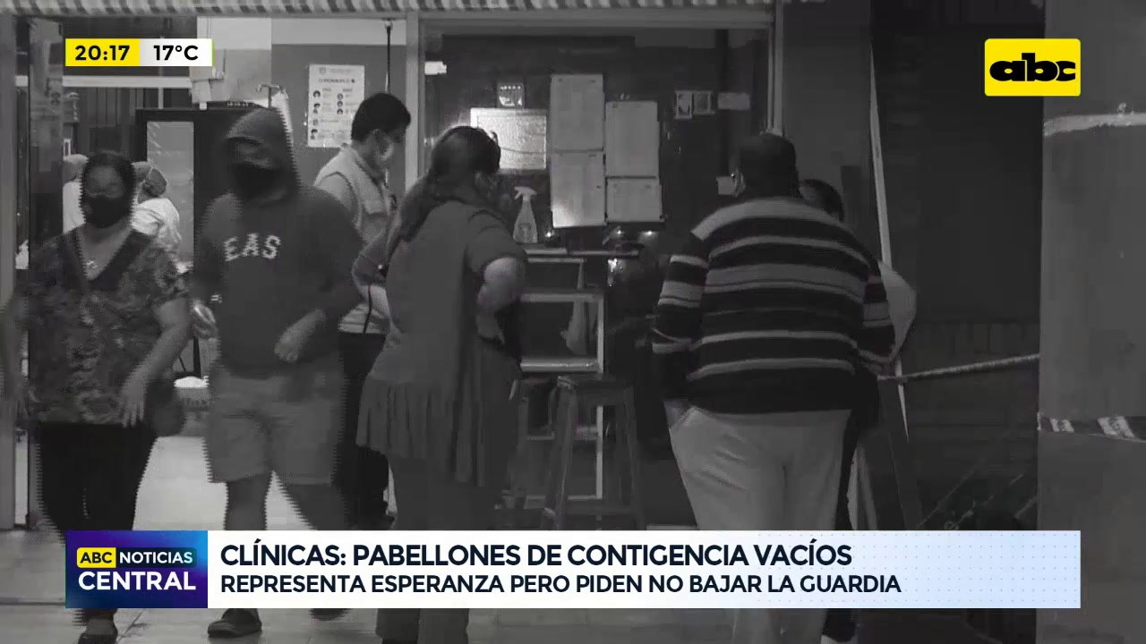 Clínicas: Pabellones de contingencia vacíos