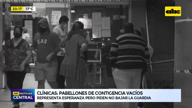Clínicas: Pabellones de contingencia vacíos