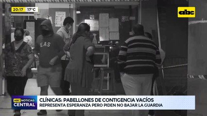 Clínicas: Pabellones de contingencia vacíos