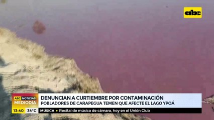 Denuncian a curtiembre por contaminación de aguas