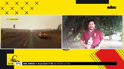 Todavía hay focos de incendio en el Parque Cerro Corá