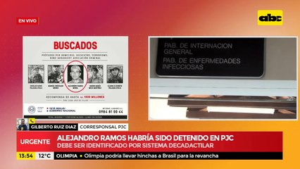 Alejandro Ramos habría sido detenido en PJC