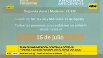 Así seguirá el plan de vacunación de segundas dosis