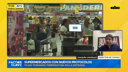 Supermercados con nuevos protocolos