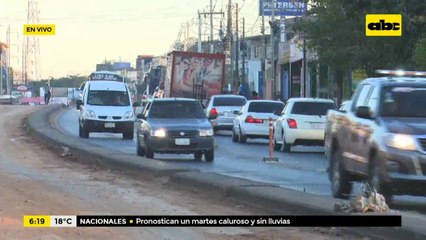 Siguen las obras del túnel en Tres Bocas