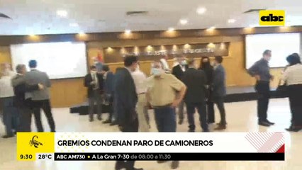 Gremios de la producción volverán a denunciar a los camioneros