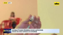 Se reactivará primera dosis anticovid