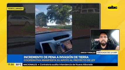 Incremento de pena a invasión de tierras