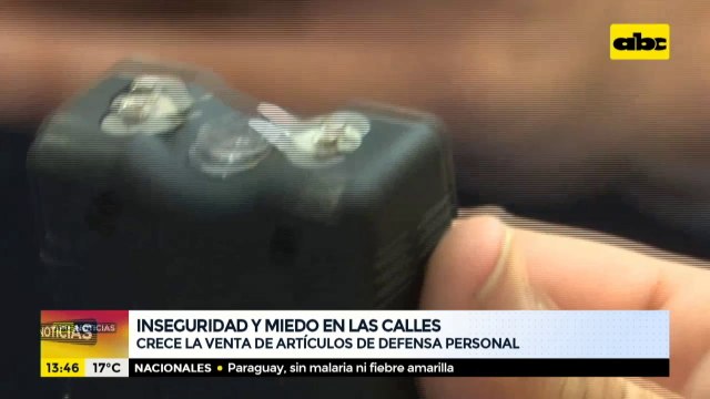 Ante creciente inseguridad, crece la venta de artículos de defensa personal