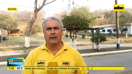 Incendio que inició en Bolivia ya ingresó al Chaco Paraguayo