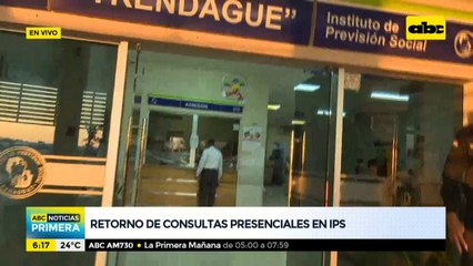 Buena organización en consultas presenciales en IPS Yrendague