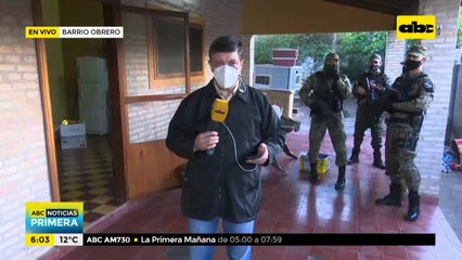 Presunto miembro del Clan Rotela, detenido tras allanamiento