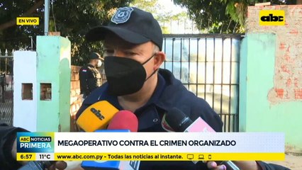 Realizan allanamiento en Villa Elisa