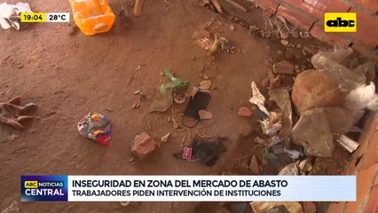 Inseguridad en zona del mercado de Abasto