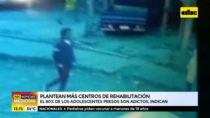 Plantean más centros de rehabilitación para adolescentes adictos