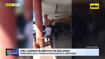 Joel Guzmán se abstuvo de declarar