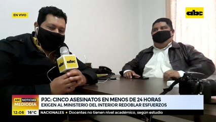 Cinco asesinatos en menos de 24 horas en Pedro Juan Caballero