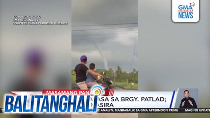 Buhawi, nanalasa sa Brgy. Patlad; ilang bahay, nasira | Balitanghali