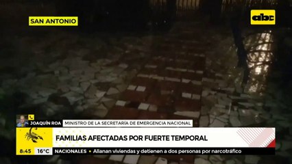 Casi 2.000 familias afectadas por temporal en Central, mientras asistencia tarda en llegar