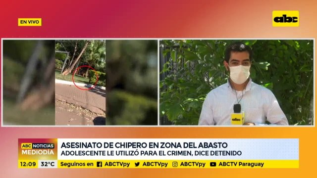 Asesinato de chipero: detenido dice que adolescente lo utilizó para el crimen
