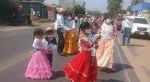 Bailarinas ofrecen su arte a la Natividad de la Virgen María