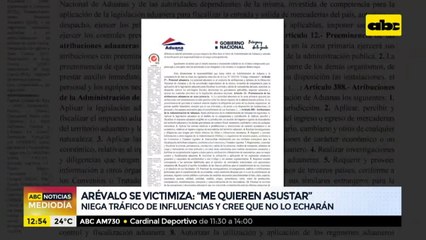 Martín Arévalo niega tráfico de influencias y afirman que "lo quieren asustar"