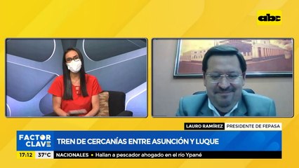 Tren de cercanías entre Asunción y Luque