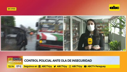 Control policial ante ola de inseguridad