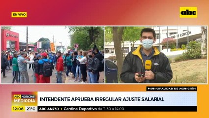 Intendente de Asunción aprueba irregular ajuste salarial