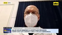 Salud sigue debiendo a hospitales privados