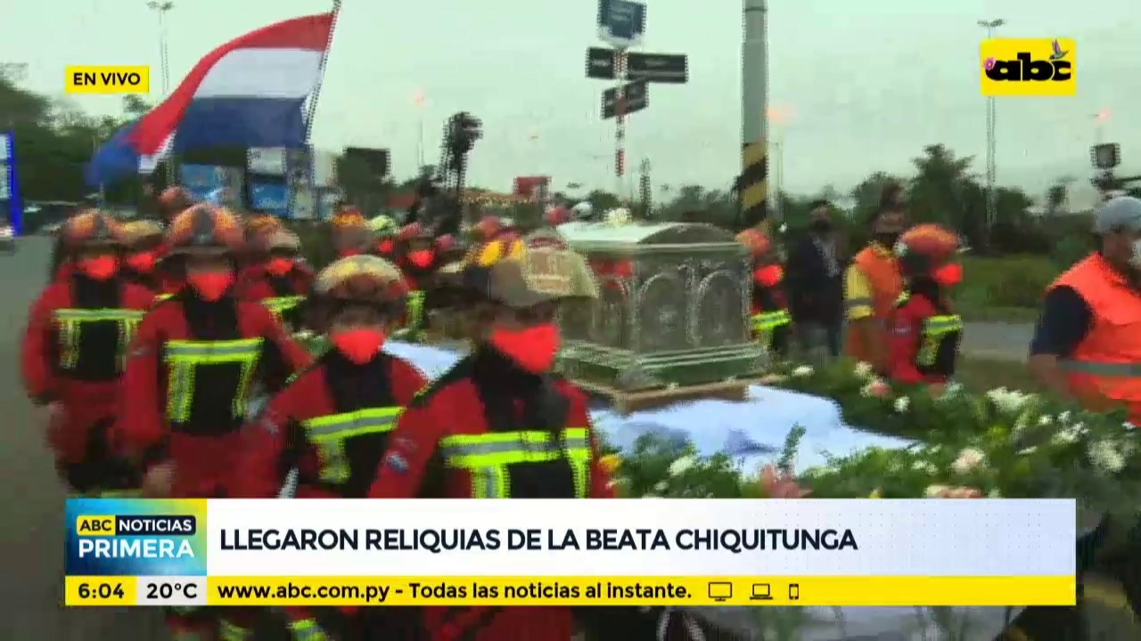 Llegaron las reliquias de la beata Chiquitunga