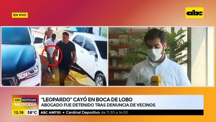 "Leopardo" cayó en la boca del lobo