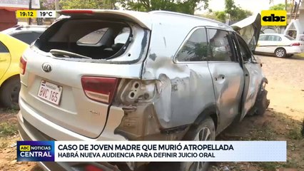 Caso de joven madre que murió atropellada
