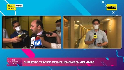 Supuesto tráfico de influencias en aduanas