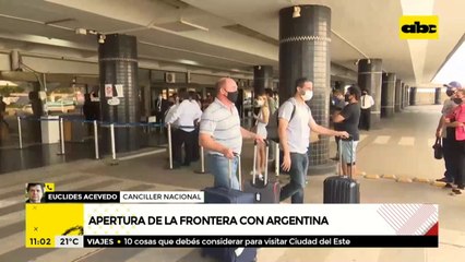 Siguen negociaciones para apertura de fronteras con Argentina