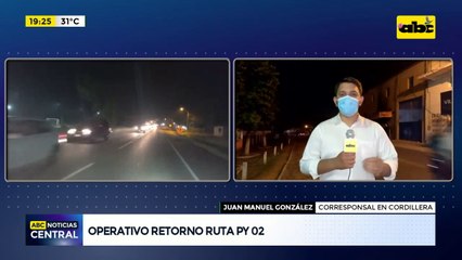 Operativo retorno ruta PY 02