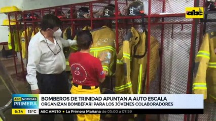 Bomberos de Trinidad organizan colecta para adquirir autoescala