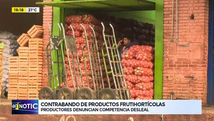 Contrabando de productos frutihortícolas: productores denuncian competencia desleal