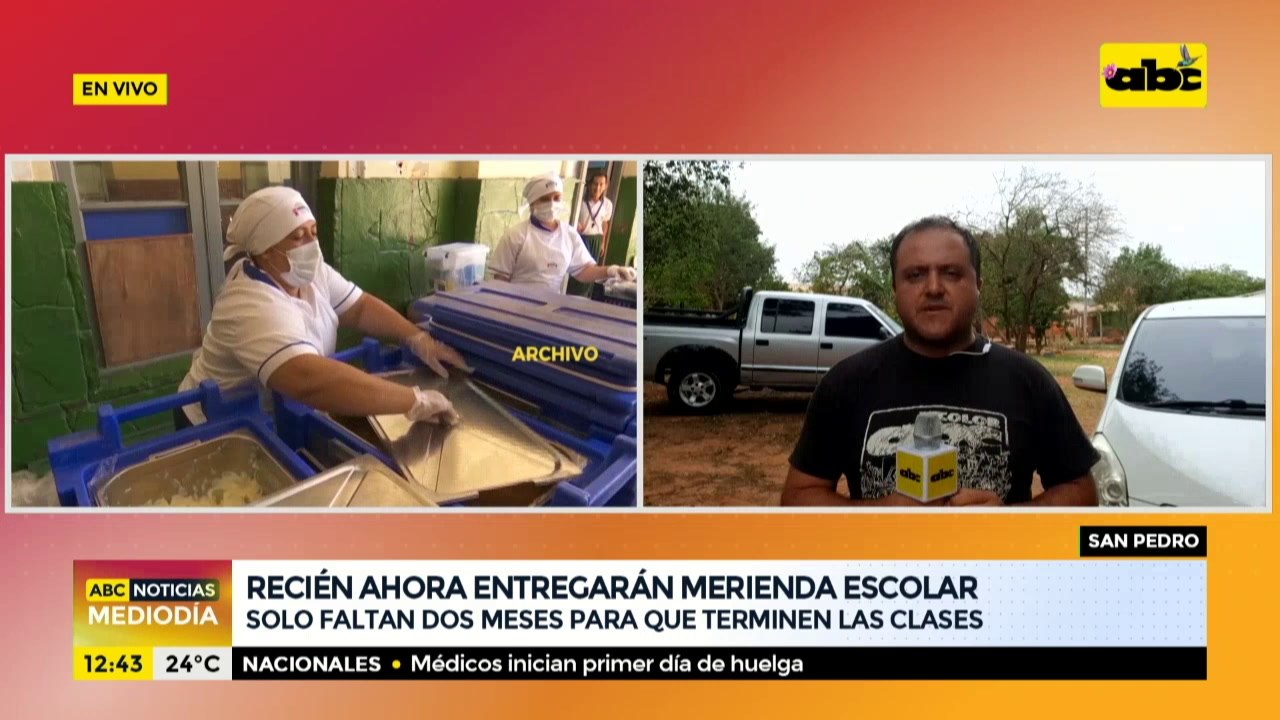 A dos meses del fin del año escolar, recién ahora entregarán meriendas en San Pedro