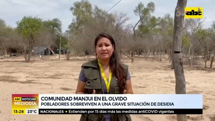 Chaco: Comunidad Manjui, en el olvido y el abandono