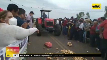 Productores de Paraguarí piden solución al contrabando